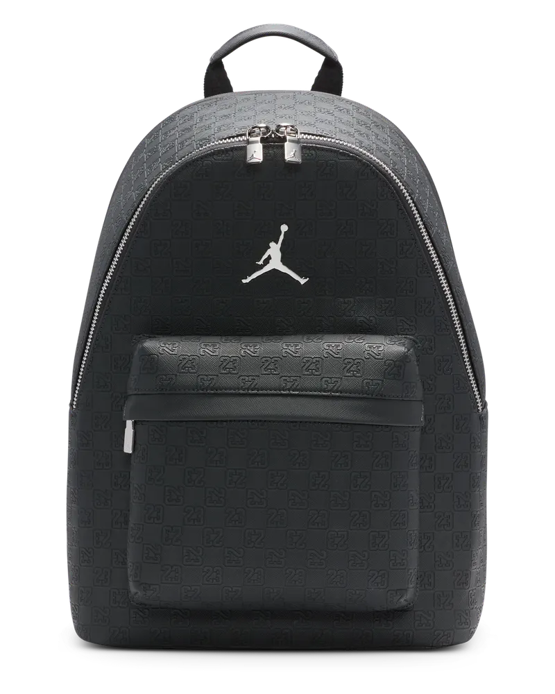 Jordan Monogram Rucksack (20 l) - Schwarz Schwarz