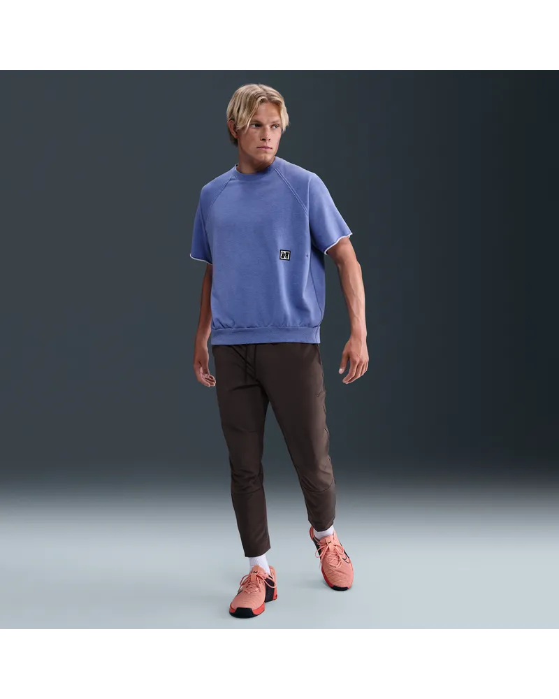 Nike Unlimited vielseitige Dri-FIT Hose mit Reißverschluss am Bündchen für Herren - Braun Braun