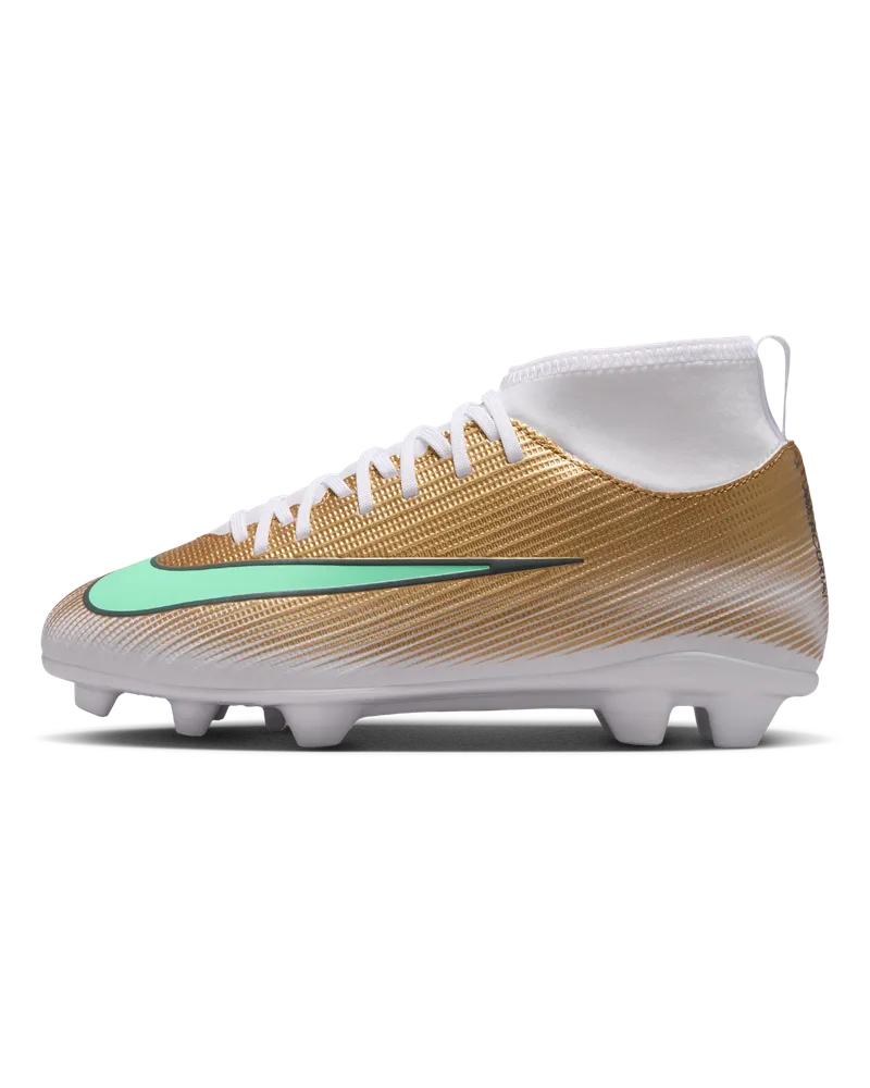 Nike Jr. Mercurial Superfly 11 Club „Kylian Mbappé“ High-Top-Fußballschuh für verschiedene Böden (ältere Kinder) - Braun Braun