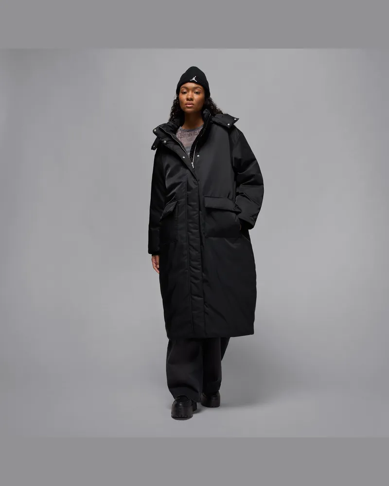 Jordan Flight Therma-FIT Oversize-Daunenparka (Damen) - Schwarz Schwarz