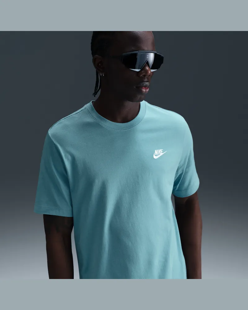 Nike Sportswear Club Herren-T-Shirt - Blau Blau
