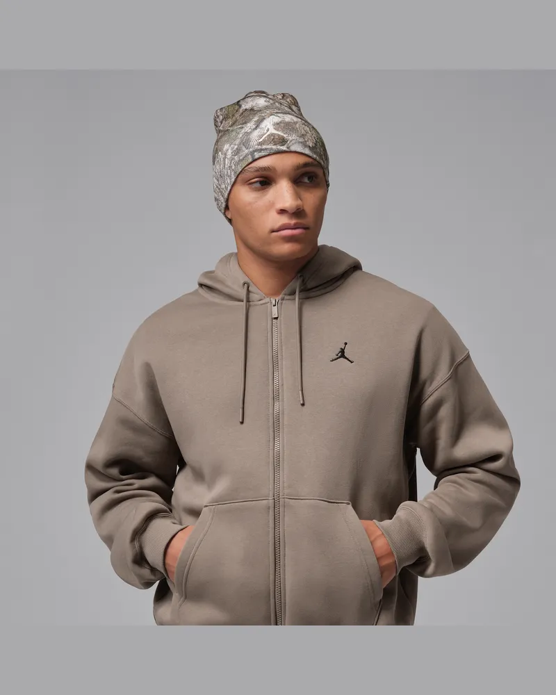 Jordan Brooklyn Fleece Oversized Kapuzenjacke (Herren) - Grau Grau