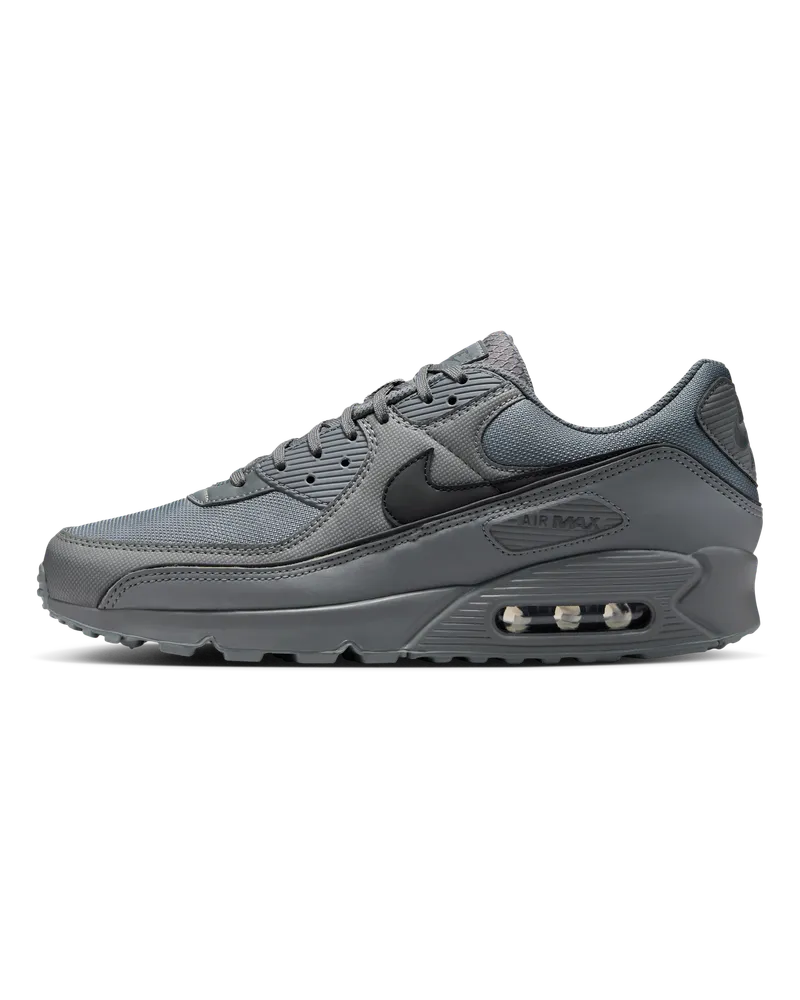 Nike Air Max 90 Premium Schuh mit reflektierenden Akzenten (Herren) - Grau Grau