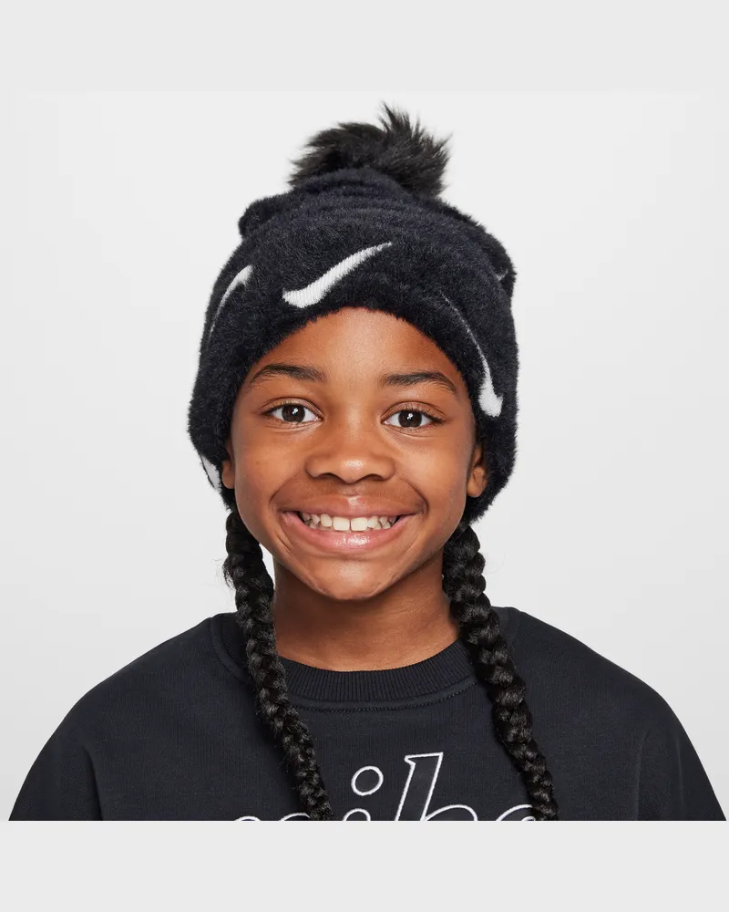 Nike Peak Beanie (ältere Kinder) - Schwarz Schwarz