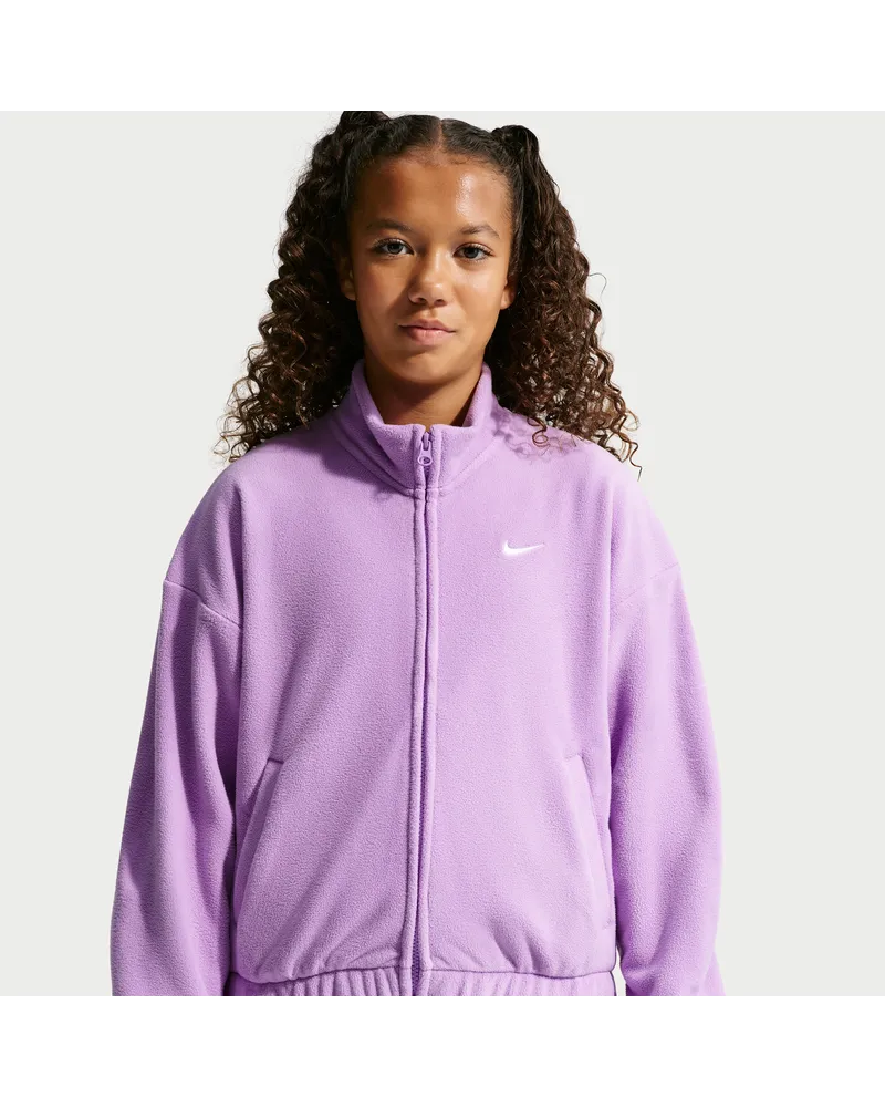 Nike Longsleeve aus Fleece (ältere Kinder, Mädchen) - Lila Lila