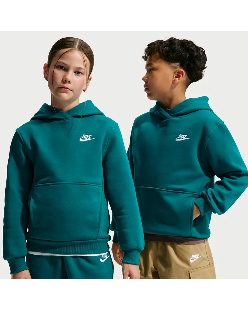 Nike Club Fleece Hoodie für ältere Kinder - Blau Blau