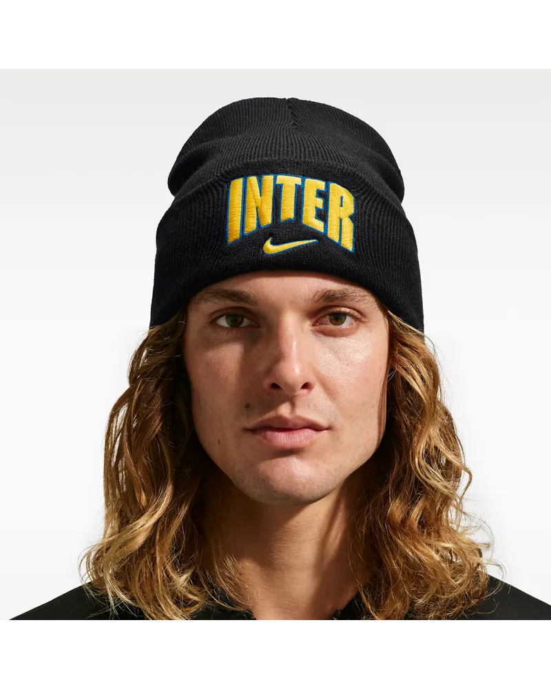 Nike Inter Mailand U 2026/27 Dri-FIT Peak Beanie U  Dri-FIT Peak Beanie - Schwarz Schwarz