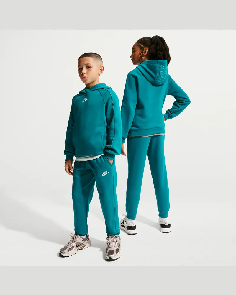 Nike Club Fleece Trainingsanzug mit Kapuze (ältere Kinder) - Blau Blau