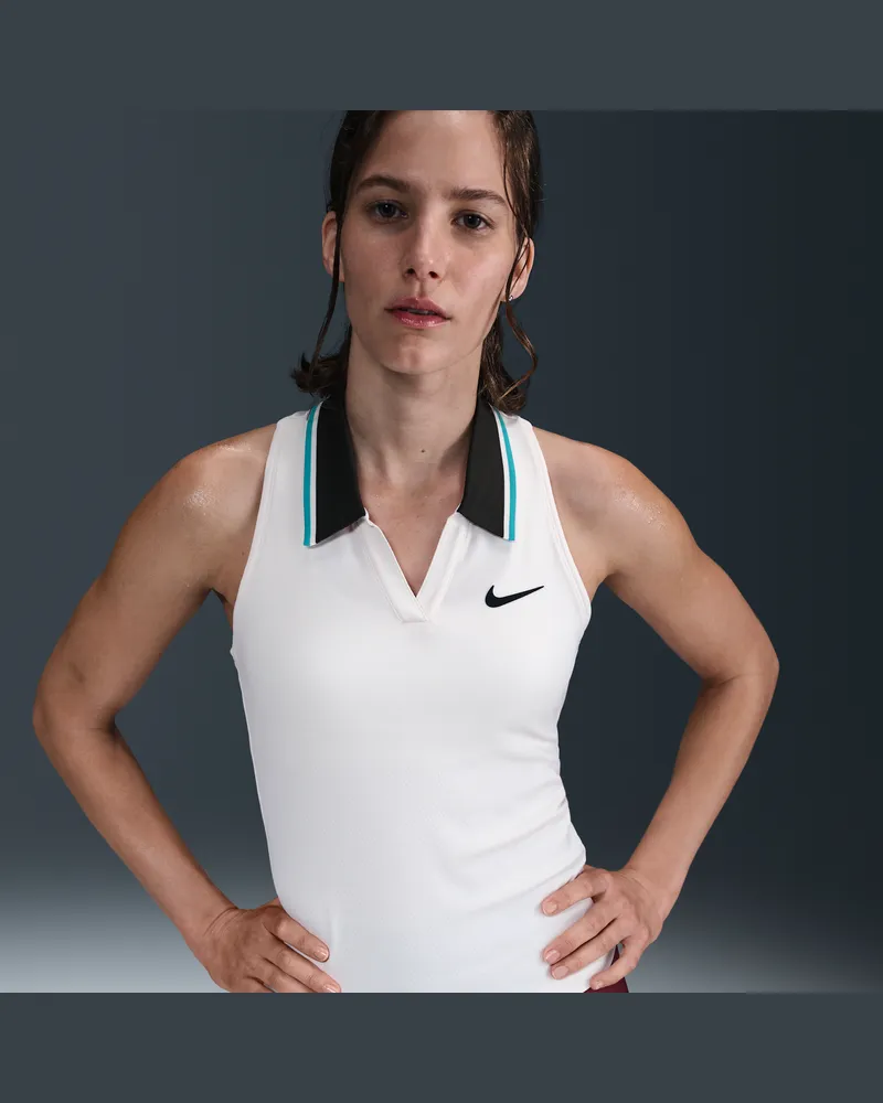 Nike Court Slam Dri-FIT Tennis-Tanktop (Damen) - Braun Braun