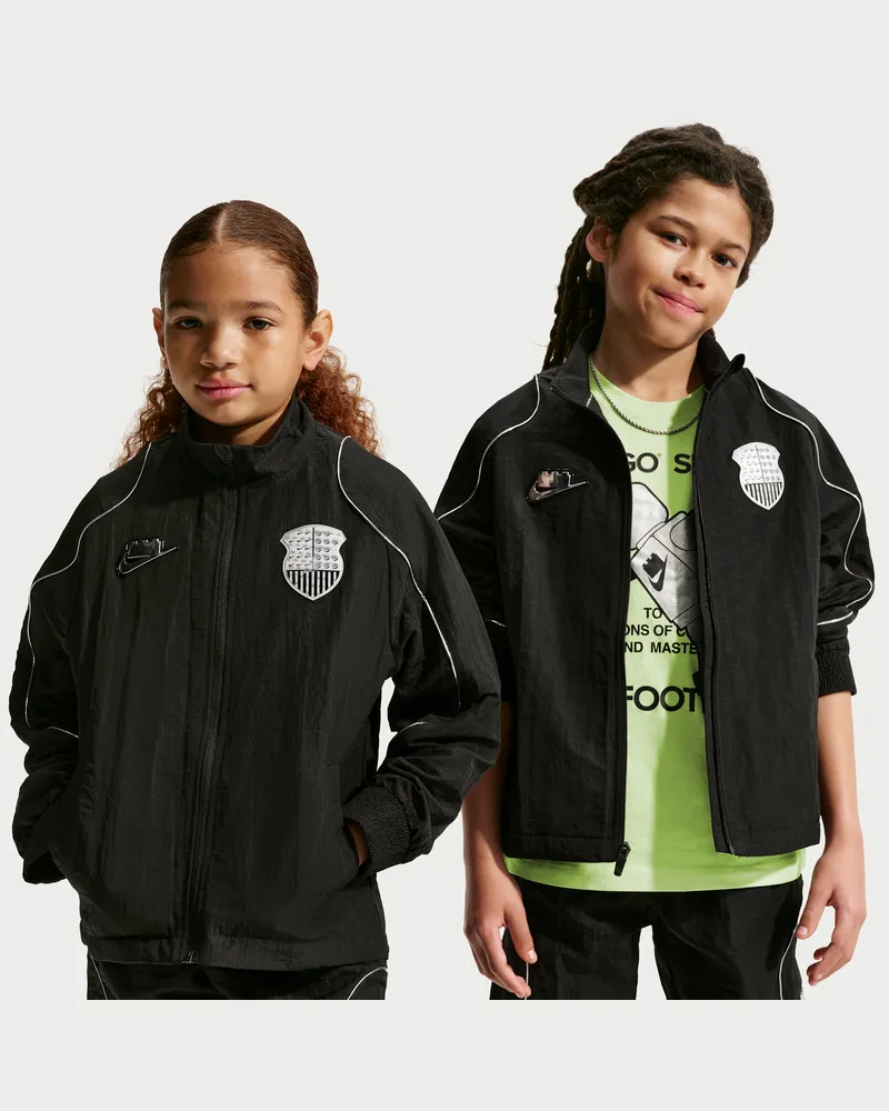 Nike x LEGO® Collection Jacke (ältere Kinder) - Schwarz Schwarz
