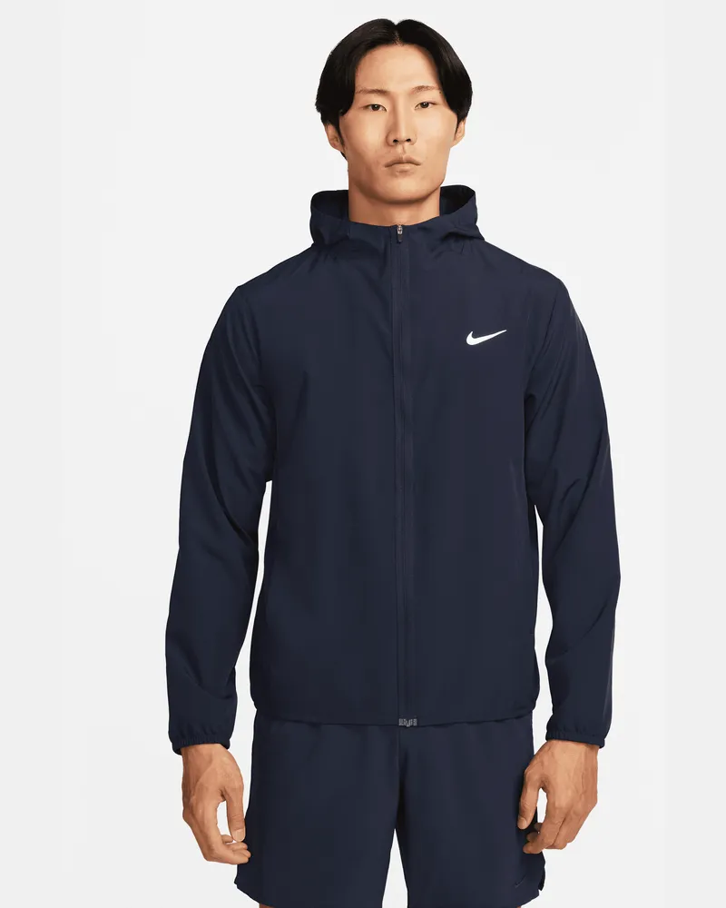 Nike Form vielseitige Dri-FIT Jacke mit Kapuze für Herren - Blau Blau