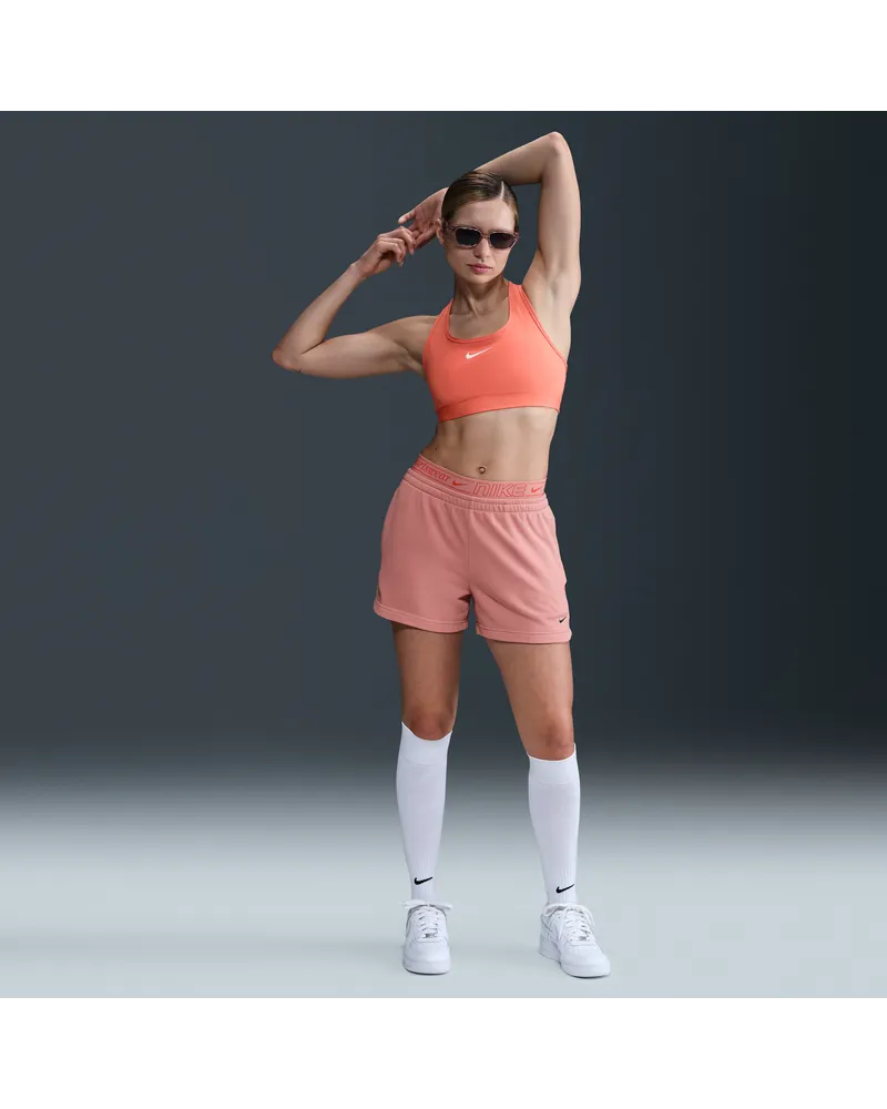 Nike Sportswear Chill Terry Shorts mit mittelhohem Bund (Damen, ca. 10 cm) - Pink Pink