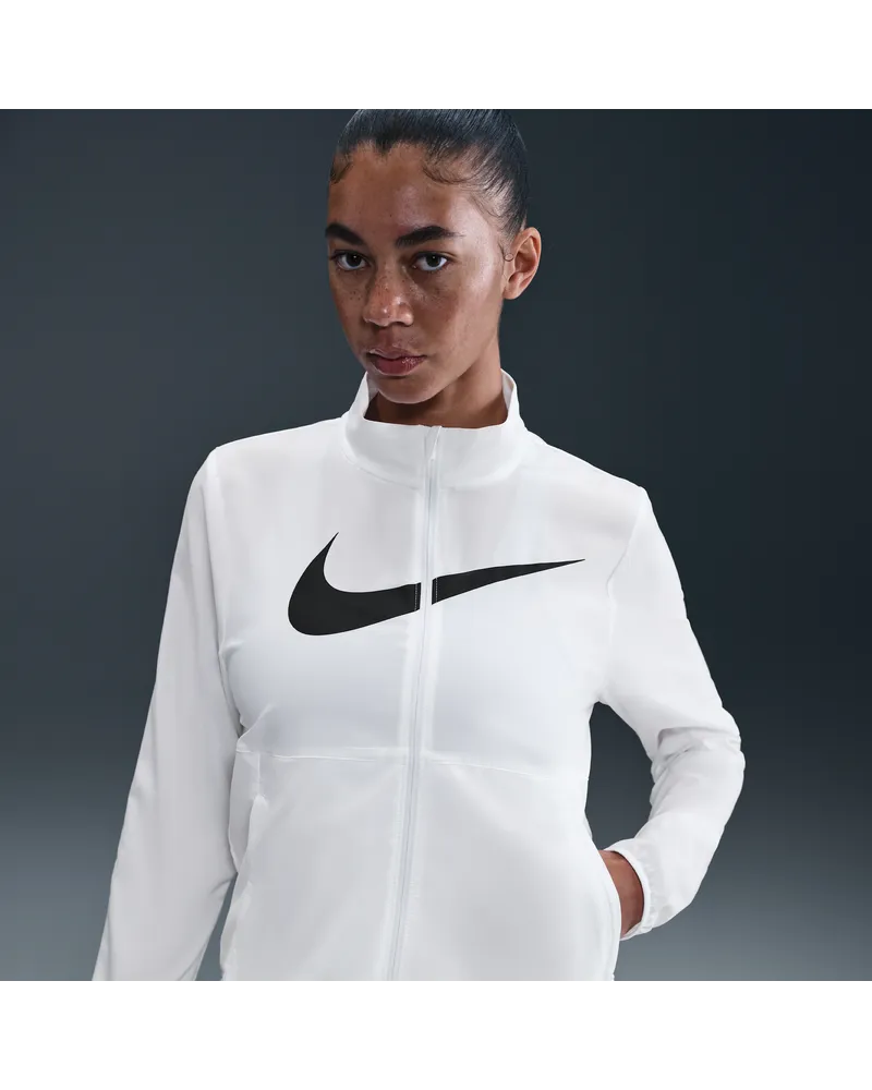 Nike Tempo Swoosh Run Dri-FIT Laufjacke (Damen) - Weiß Weiß