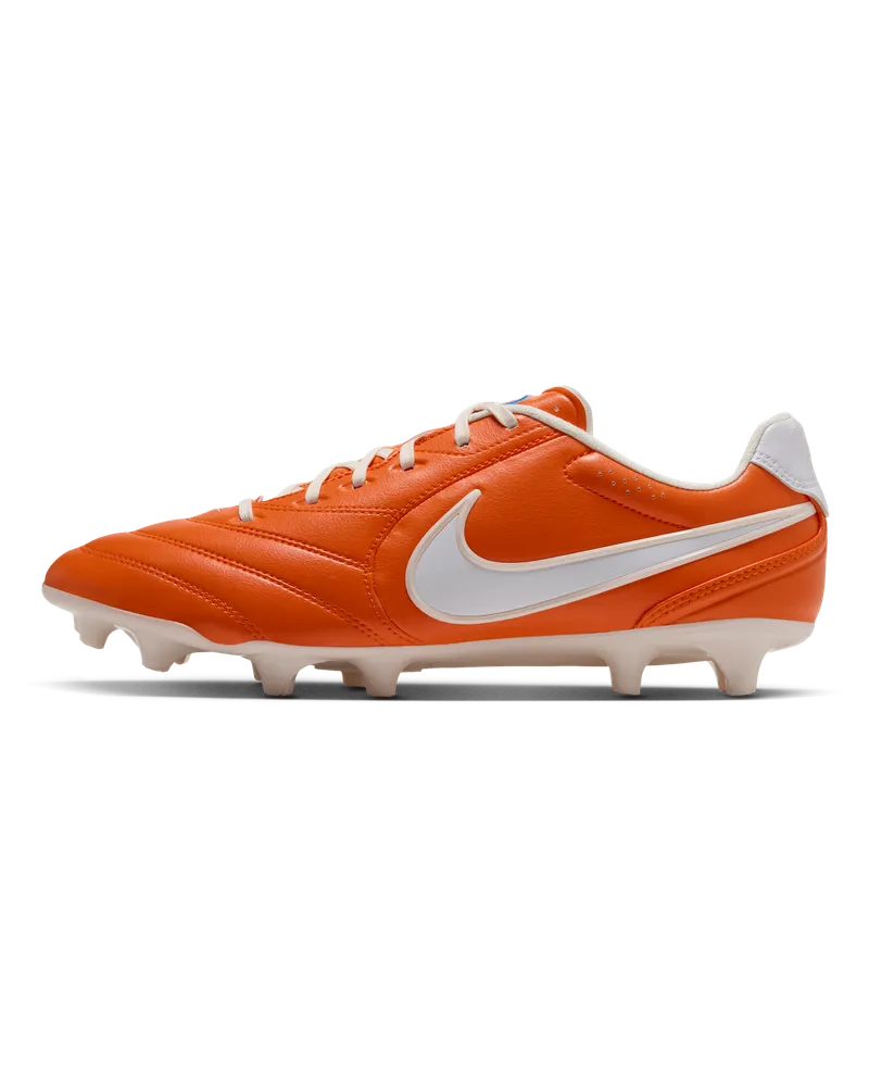 Nike Tiempo Ligera Pro Low-Top-Fußballschuh für normalen Rasen - Orange Orange