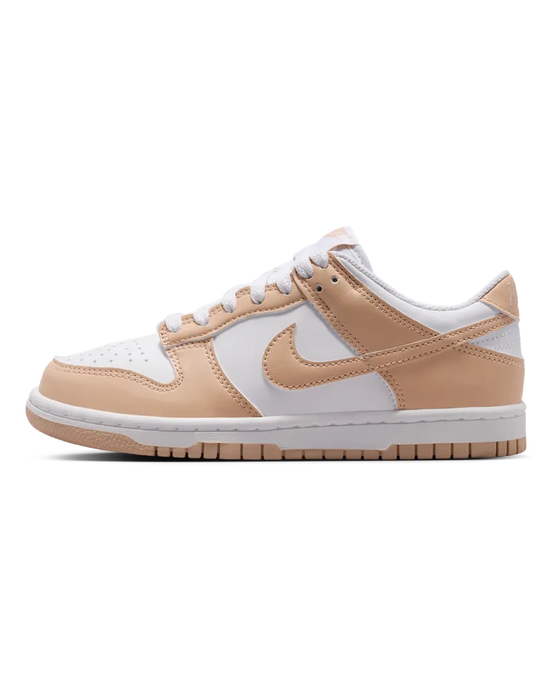 Nike Dunk Low Schuh für ältere Kinder - Weiß Weiß