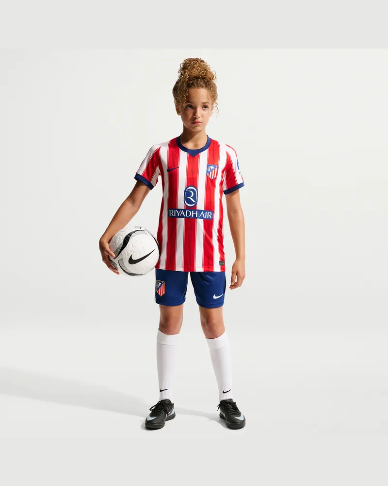 Nike Atlético Madrid 2026/27 Stadium Home  Replika-Fußballshorts mit Dri-FIT-Technologie (ältere Kinder) - Blau Blau
