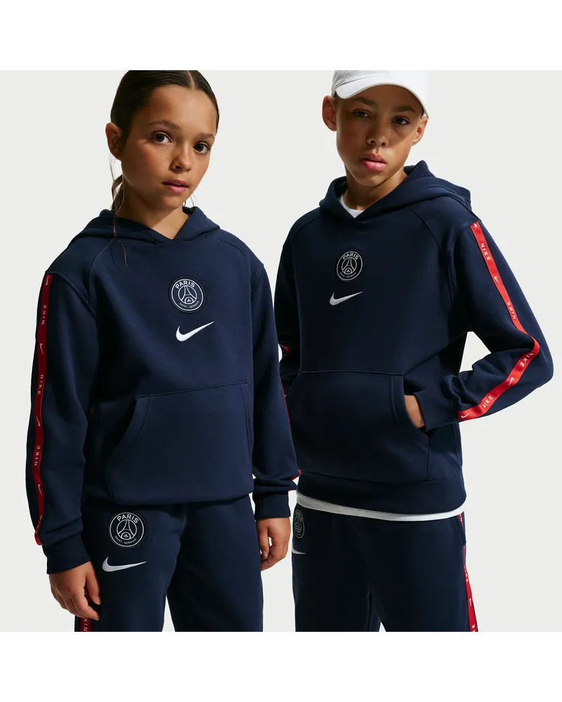 Nike Paris Saint-Germain Home City Side  Fleece-Fußball-Hoodie (ältere Kinder) - Blau Blau