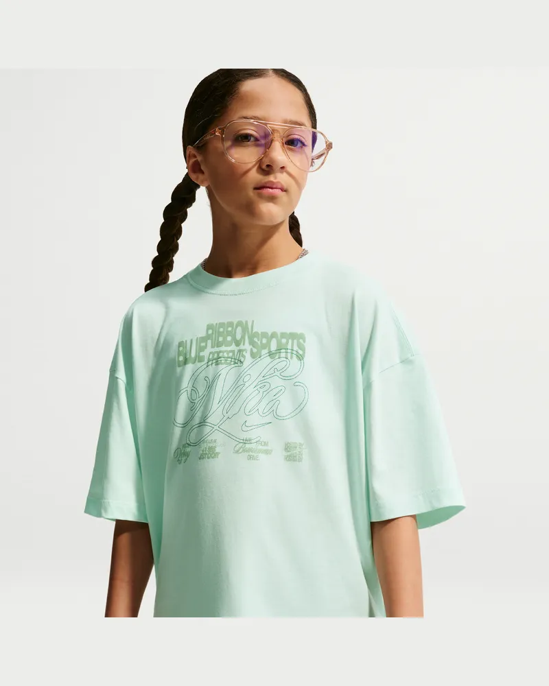 Nike Oversize-T-Shirt (ältere Kinder) - Grün Grün