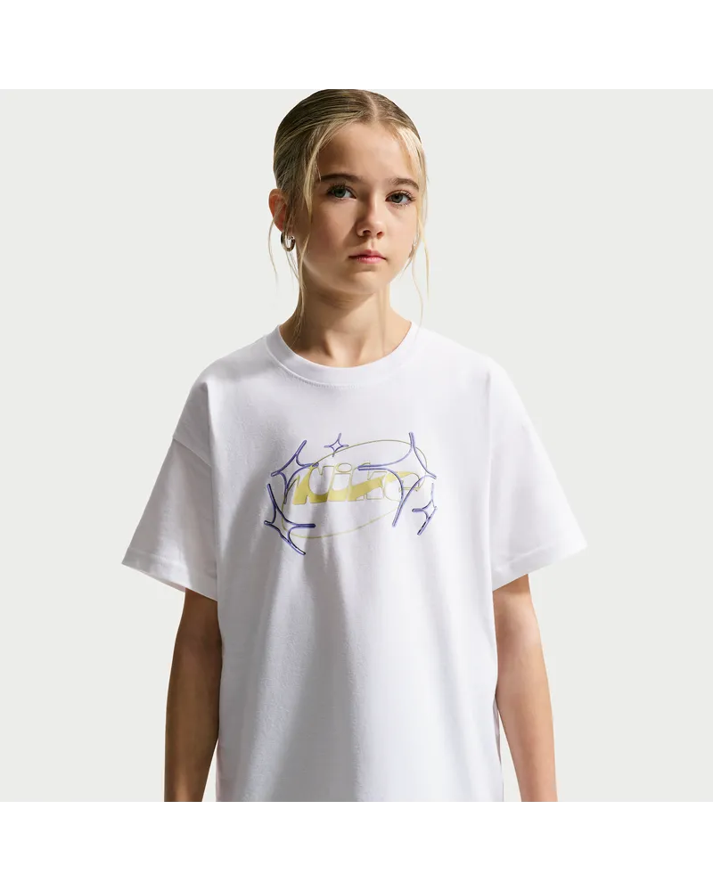 Nike T-Shirt (ältere Kinder, Mädchen) - Weiß Weiß