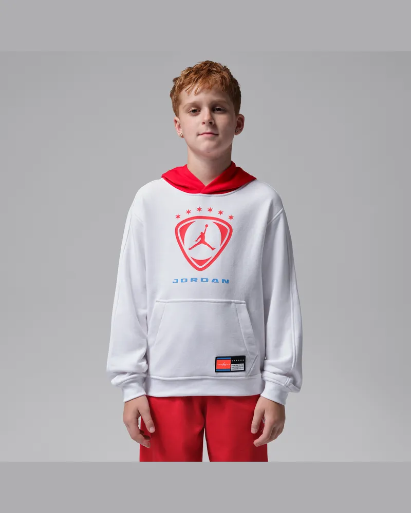 Jordan Football Club Hoodie (ältere Kinder) - Rot Rot
