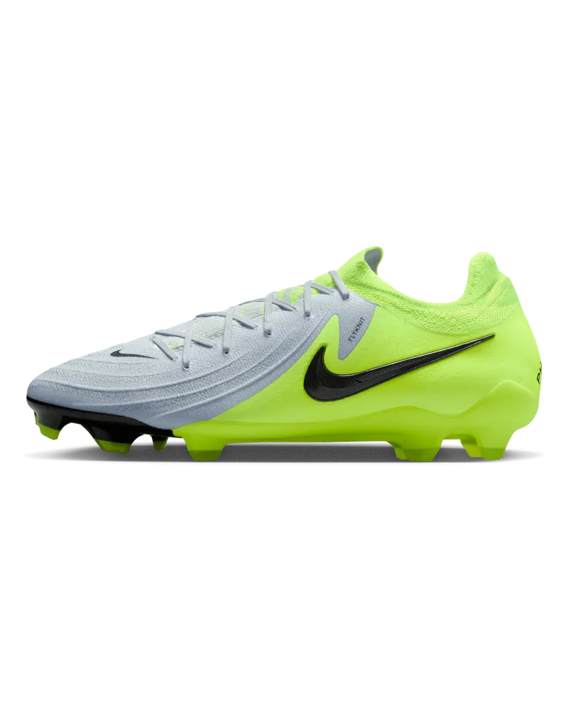 Nike Phantom GX 2 Pro FG Low-Top-Fußballschuh - Grau Grau