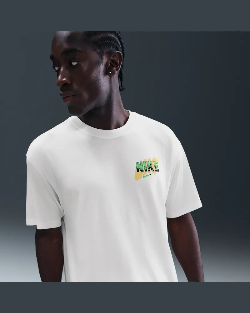 Nike Basketball-T-Shirt (Herren) - Weiß Weiß