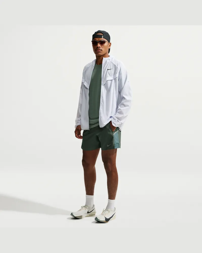 Nike Miler Dri-FIT Laufshorts mit Futter (ca. 13 cm, Herren) - Grün Grün