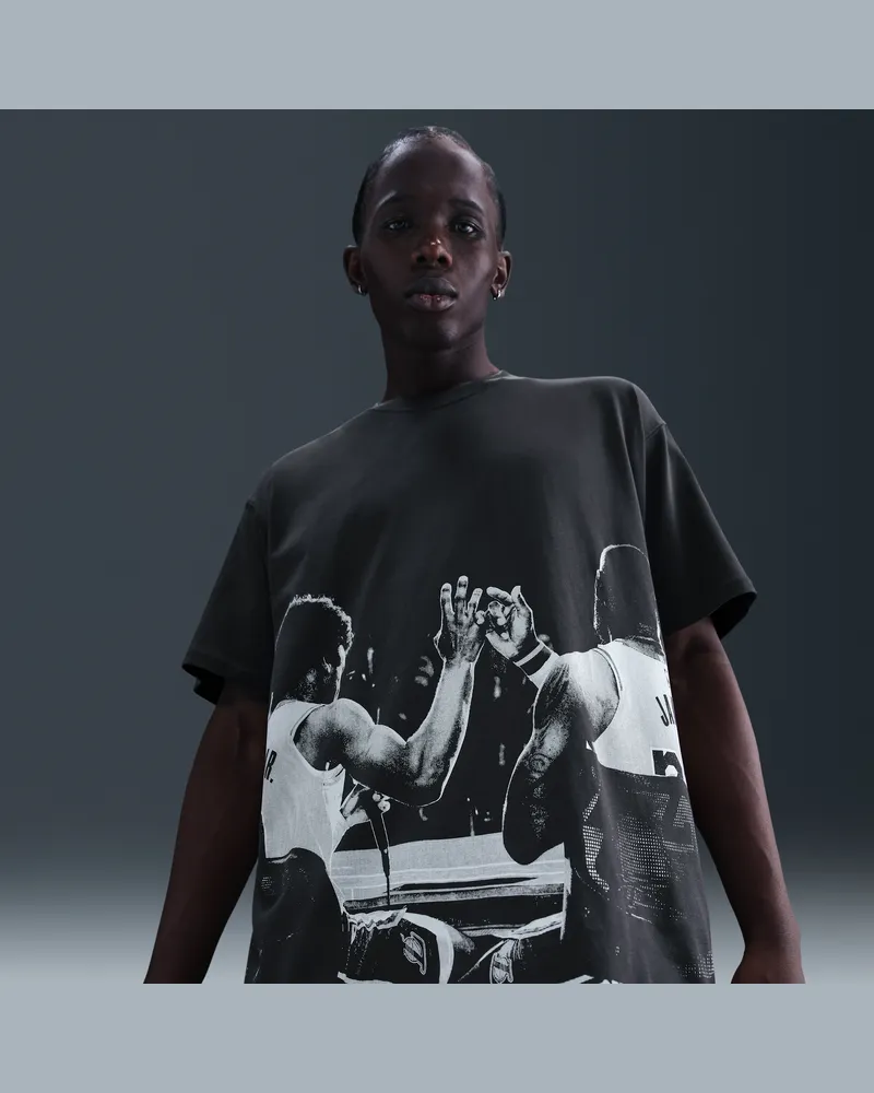 Nike LeBron "Chosen One" Max90 Basketball-T-Shirt (Herren) - Schwarz Schwarz