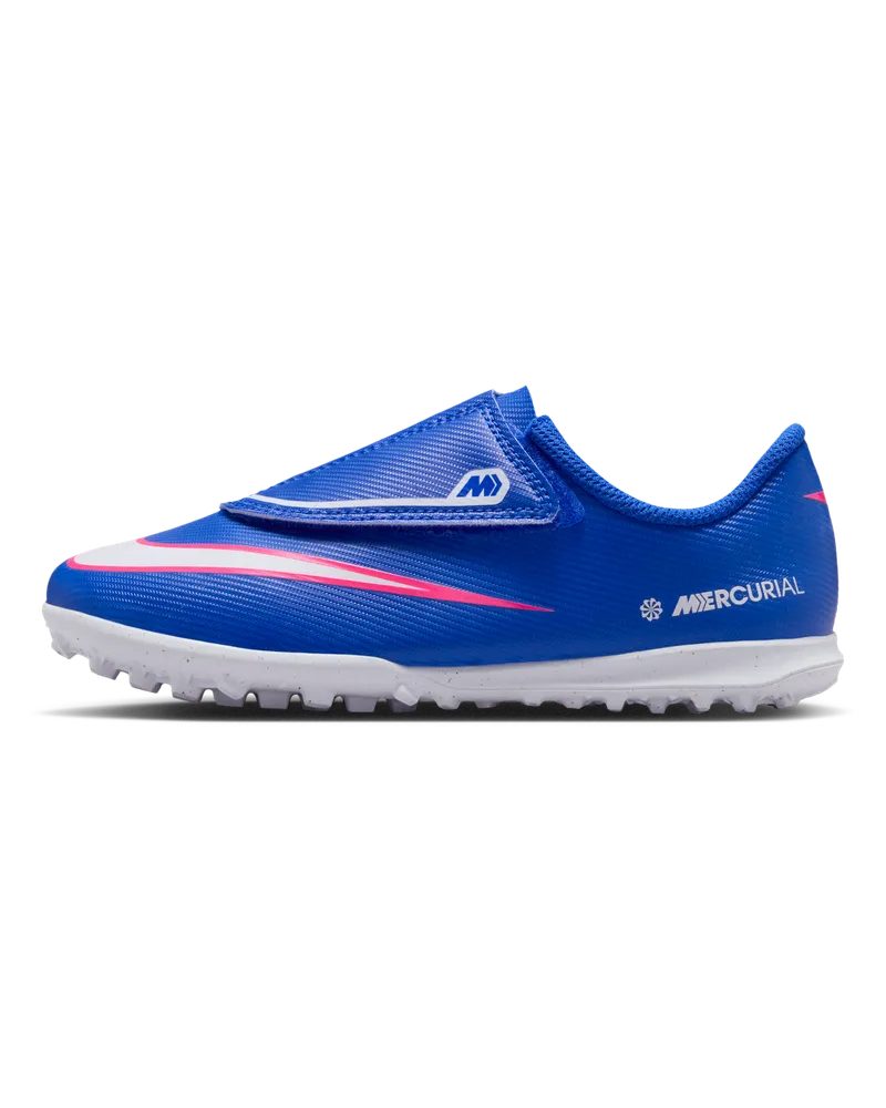 Nike Jr. Mercurial Vapor 16 Club TF Low-Top Fußballschuh (jüngere Kinder) - Blau Blau
