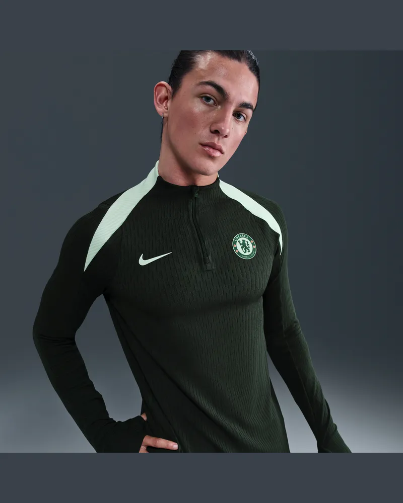 Nike FC Chelsea Strike Elite  Dri-FIT-ADV-Fußball-Drill-Oberteil aus Strickmaterial für Herren - Grün Grün