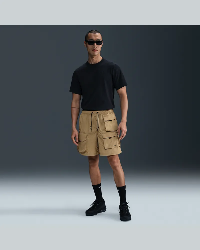 Nike Tech Cargo-Webshorts (Herren) - Braun Braun