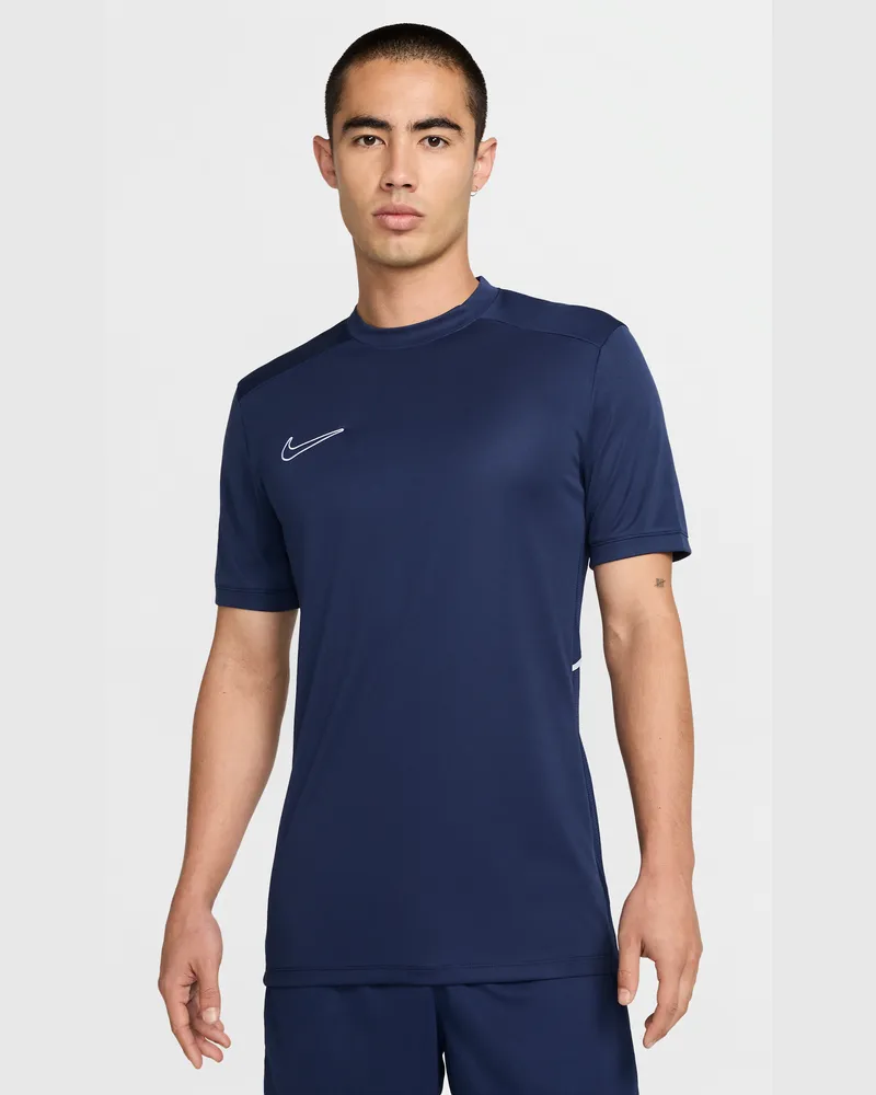 Nike Academy Dri-FIT Kurzarm-Fußballoberteil (Herren) - Blau Blau