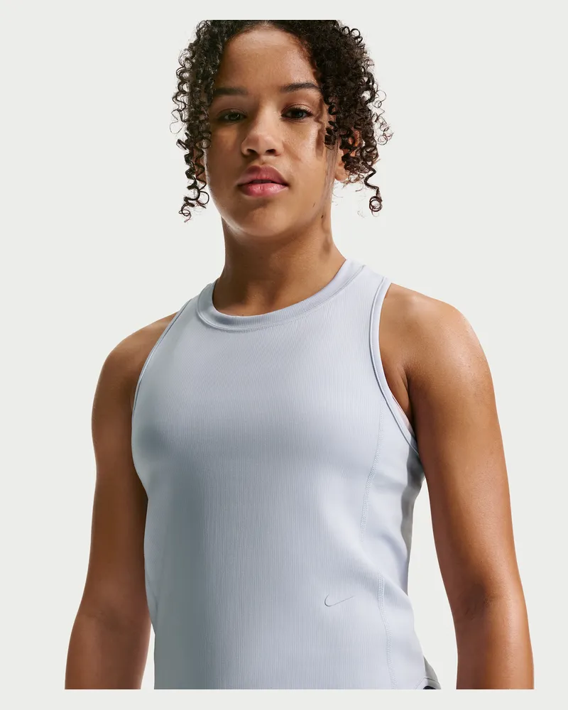Nike MAVN Strick-Tanktop mit Dri-FIT-Technologie für Mädchen - Grau Grau