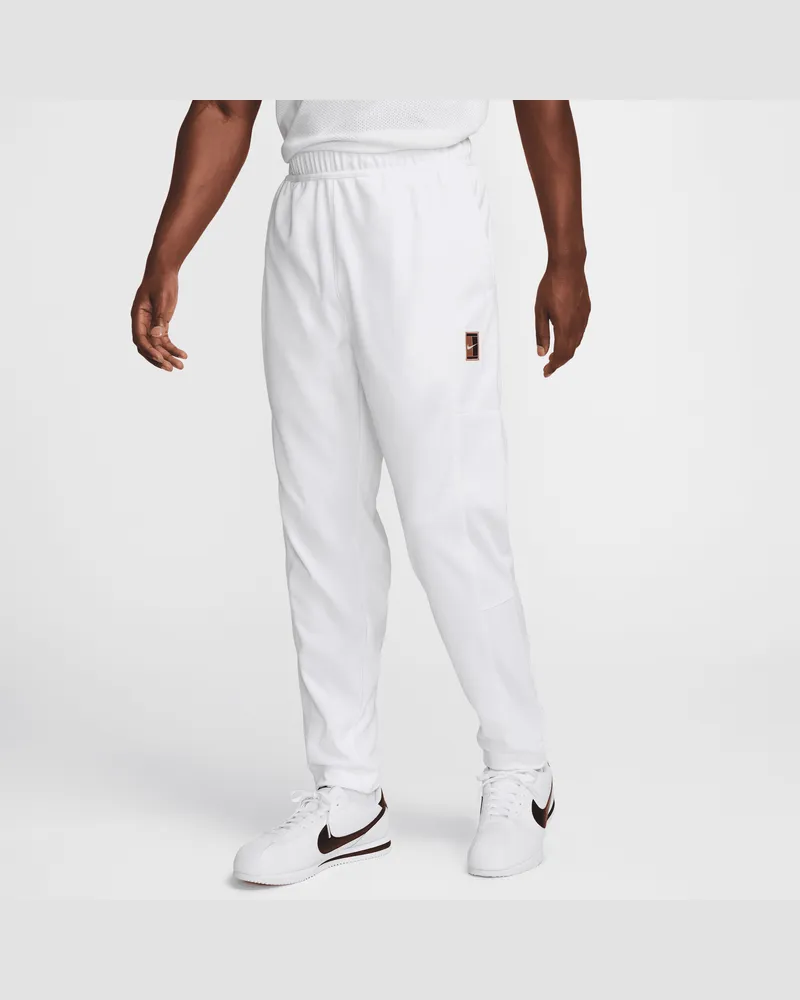 Nike Court Heritage Herren-Tennishose - Weiß Weiß