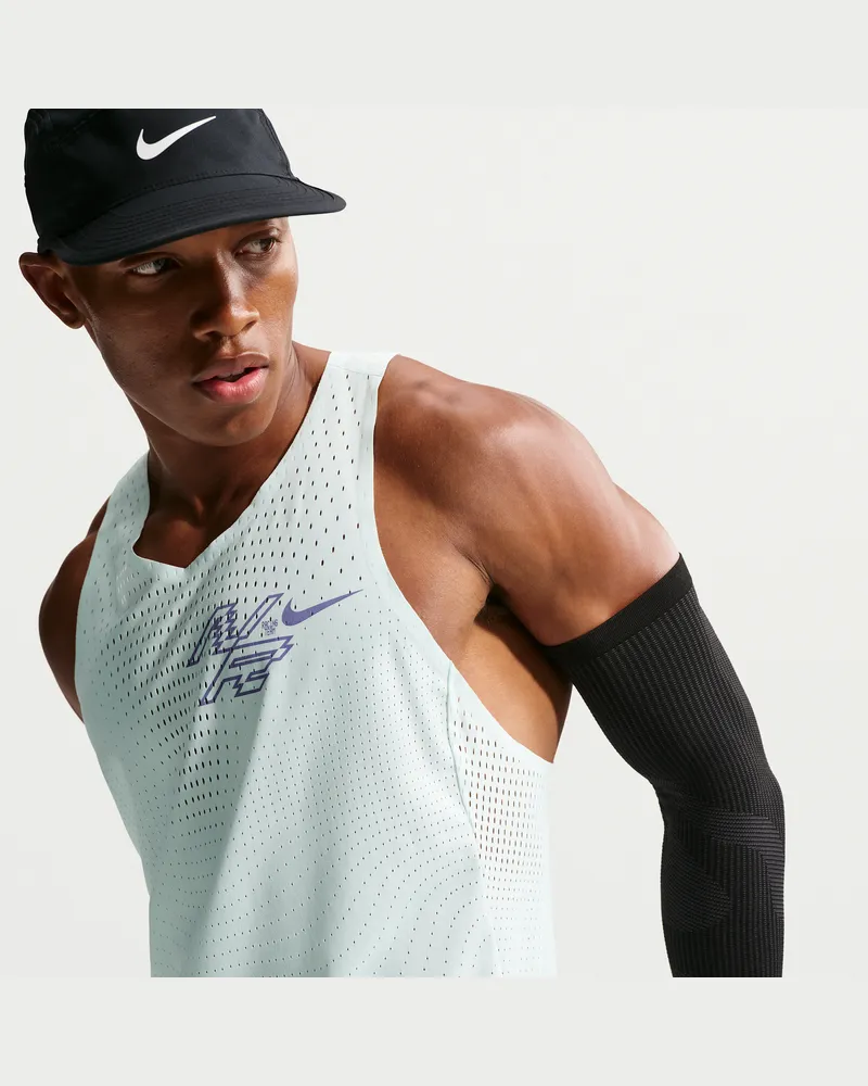 Nike AeroSwift Dri-FIT ADV Lauf-Singlet (Herren) - Grün Grün