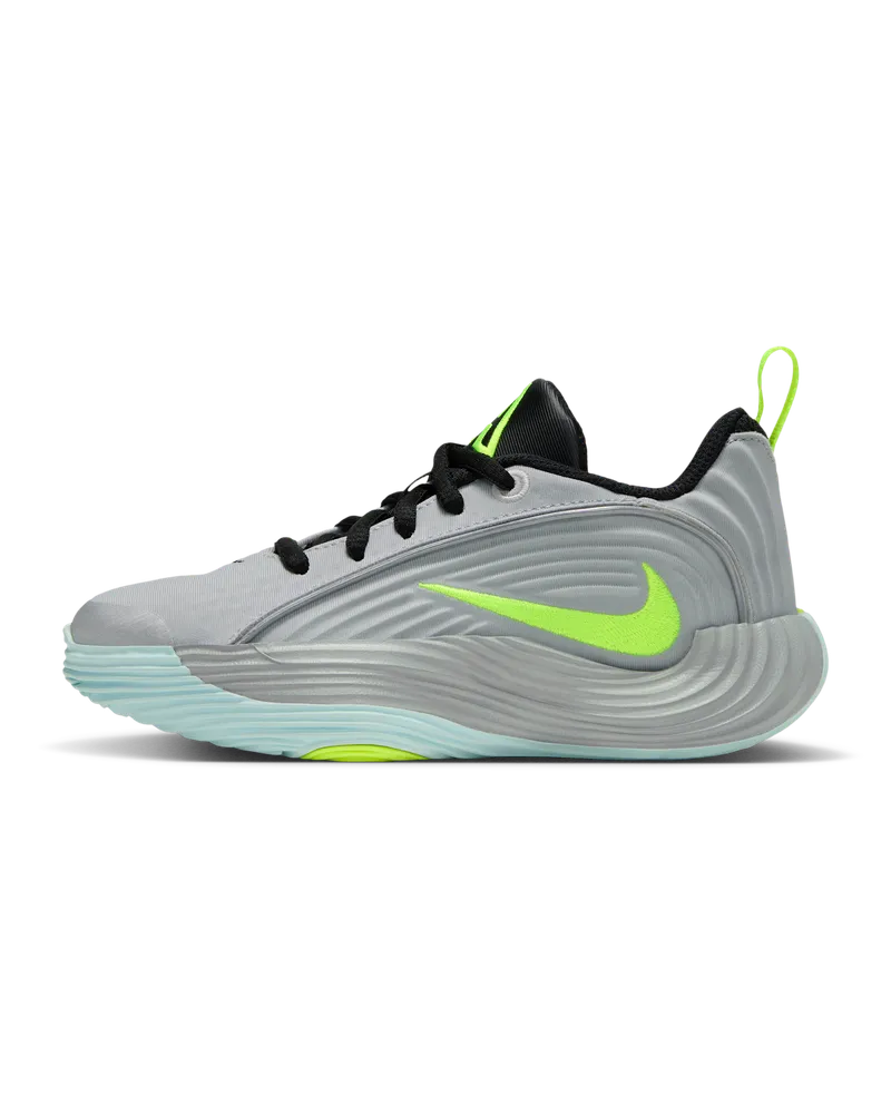 Nike Giannis Immortality 5 Basketballschuh (jüngere Kinder) - Grau Grau