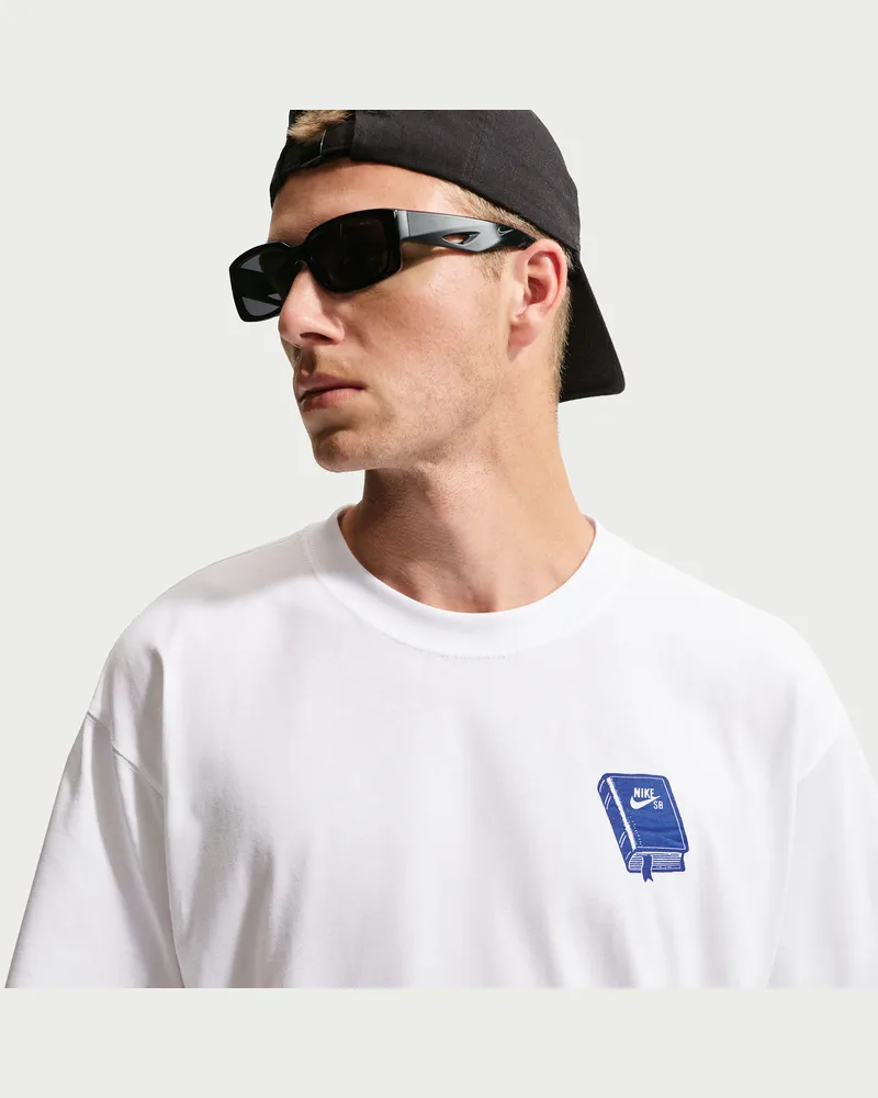 Nike SB Skate-T-Shirt - Weiß Weiß