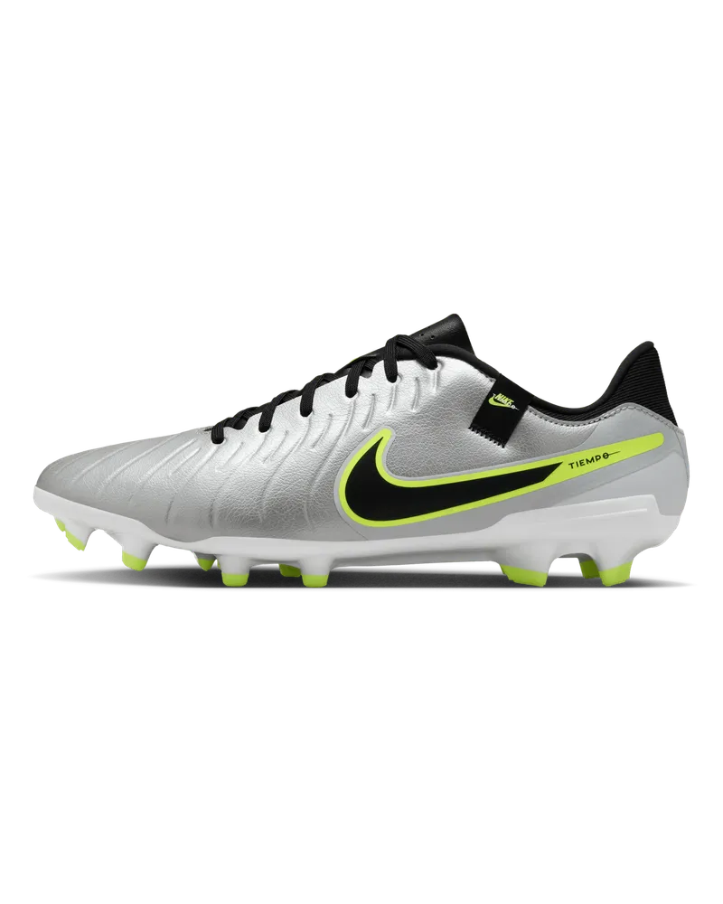 Nike Tiempo Legend 10 Academy Low-Top-Fußballschuh für verschiedene Böden - Grau Grau