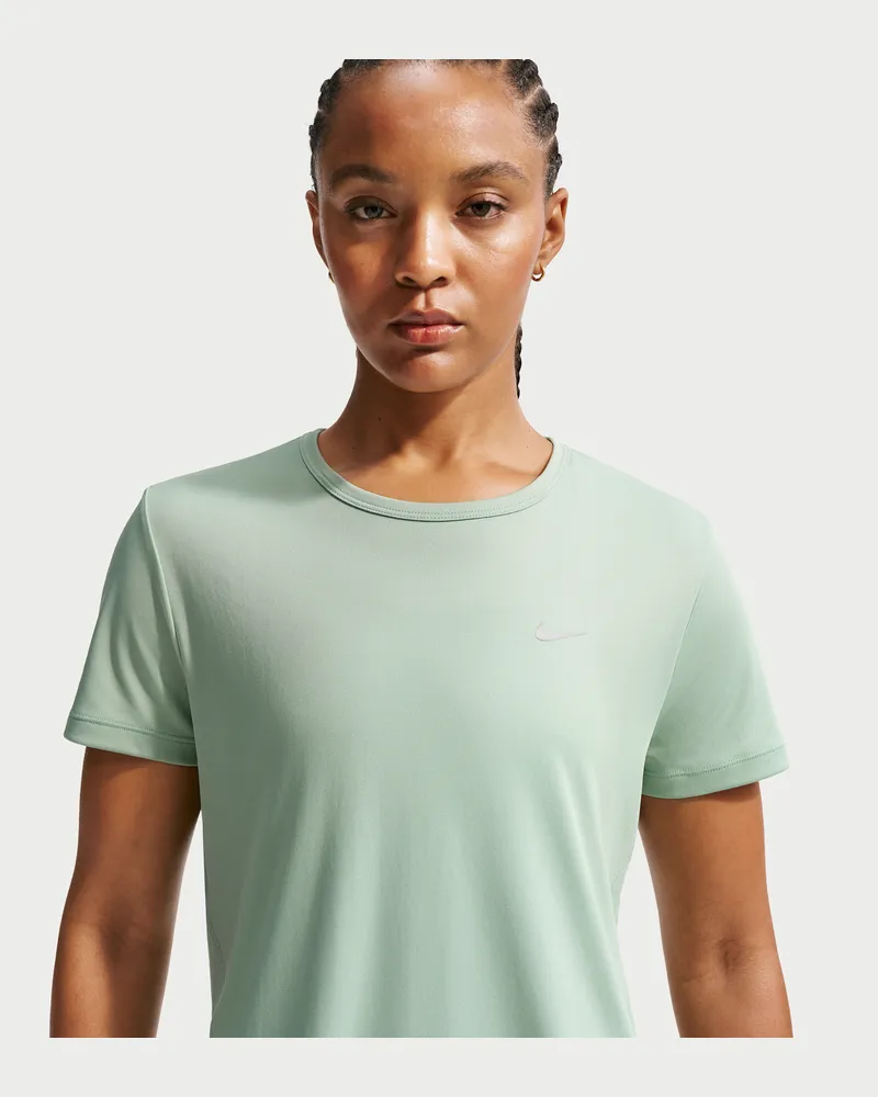 Nike Tempo Dri-FIT Kurzarm-Laufoberteil (Damen) - Grün Grün