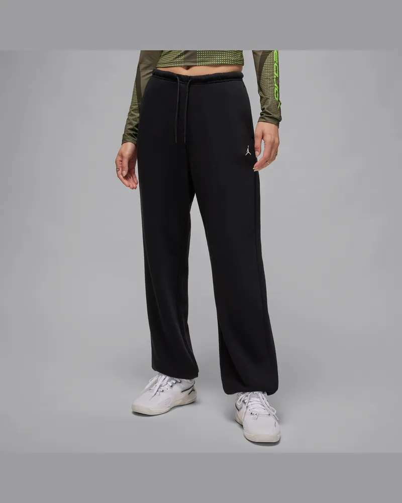 Jordan Sport Crossover Dri-FIT Fleece-Hose (Damen) - Schwarz Schwarz
