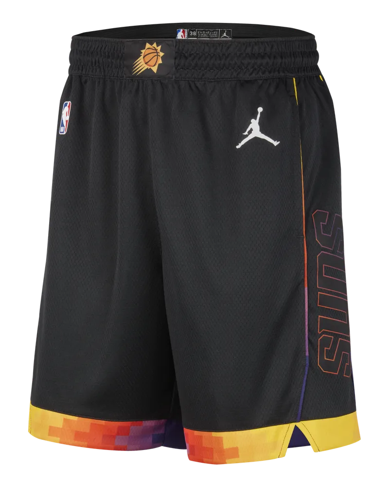 Nike Phoenix Suns Statement Edition Jordan Dri-FIT NBA Swingman Basketballshorts für Herren - Schwarz