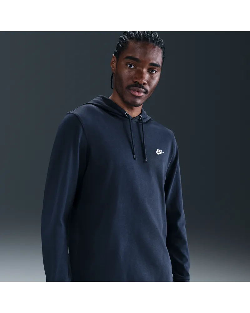 Nike Club Strick-Hoodie (Herren) - Blau Blau