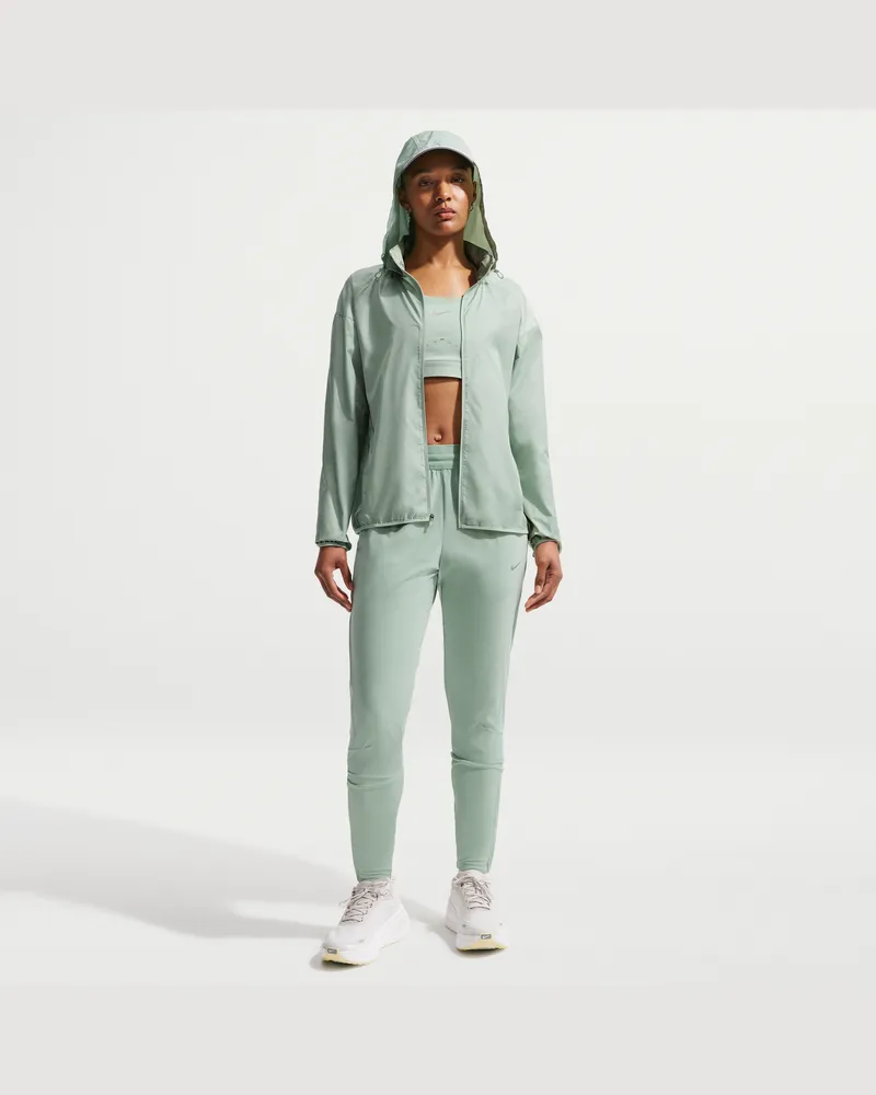 Nike Swift Laufhose mit mittelhohem Bund und Dri-FIT-Technologie (Damen) - Grün Grün