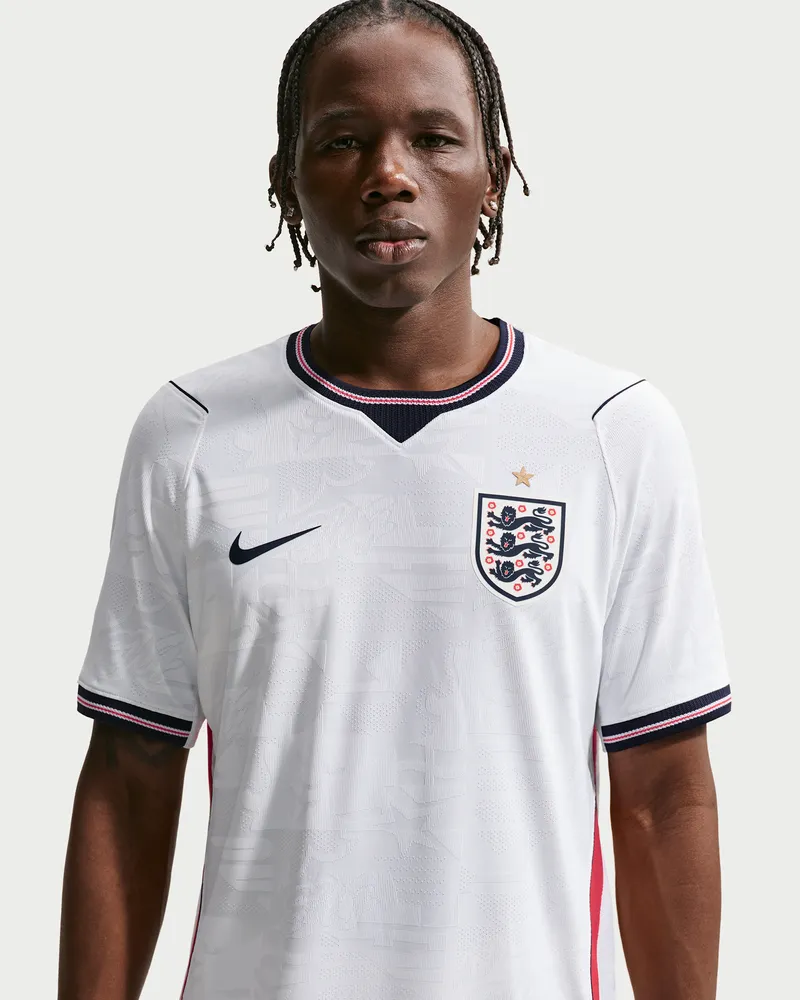 Nike England 2026 Heimspiel  Aero-FIT authentisches Fußballtrikot (Herren) - Weiß Weiß