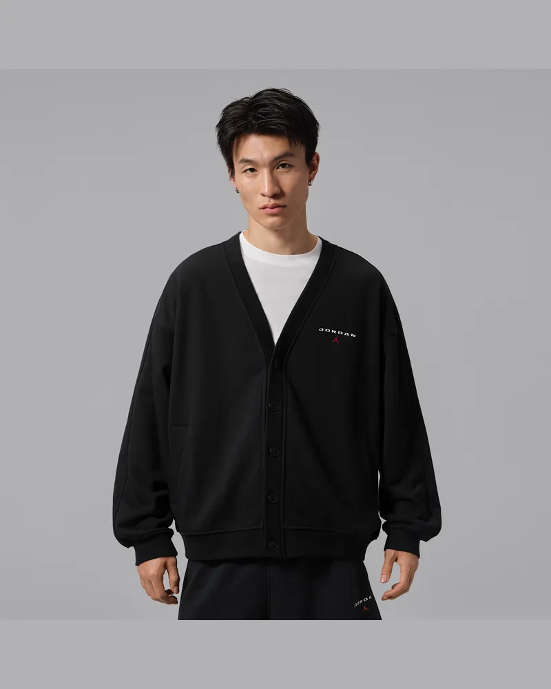 Jordan Flight Cardigan für Herren - Schwarz Schwarz