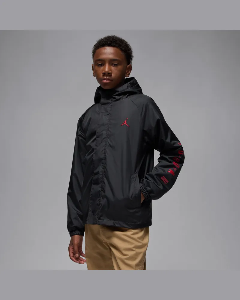 Jordan 3-in-1-System-Jacke (ältere Kinder) - Schwarz Schwarz