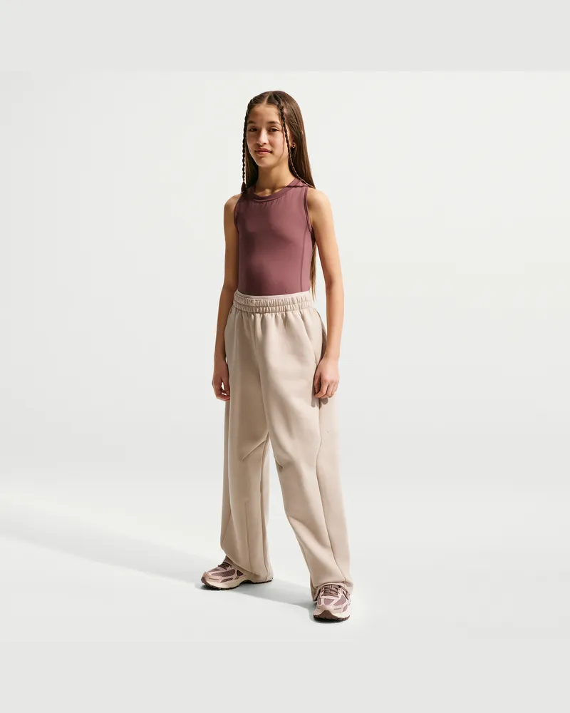Nike MAVN Strickhose mit Therma-FIT-Technologie und hohem Bund für Mädchen - Braun Braun