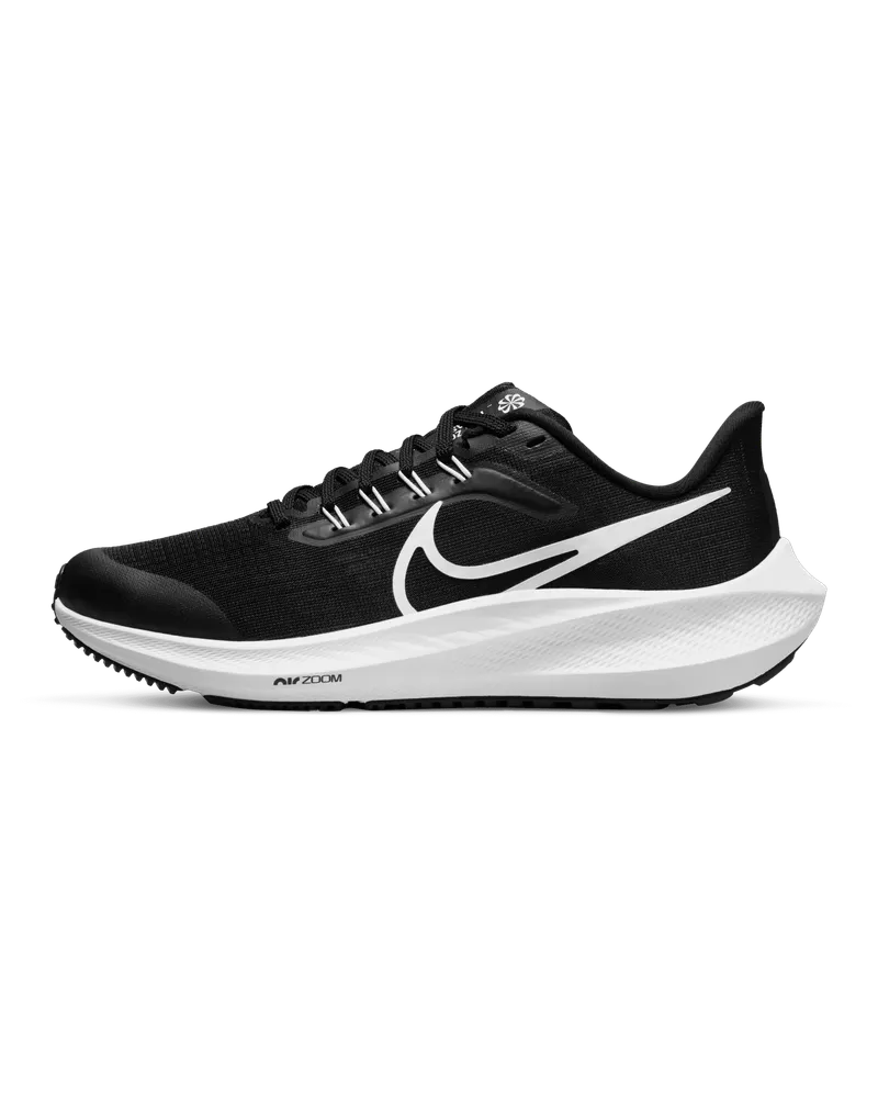 Nike Air Zoom Pegasus 39 Straßenlaufschuh für ältere Kinder - Schwarz Schwarz
