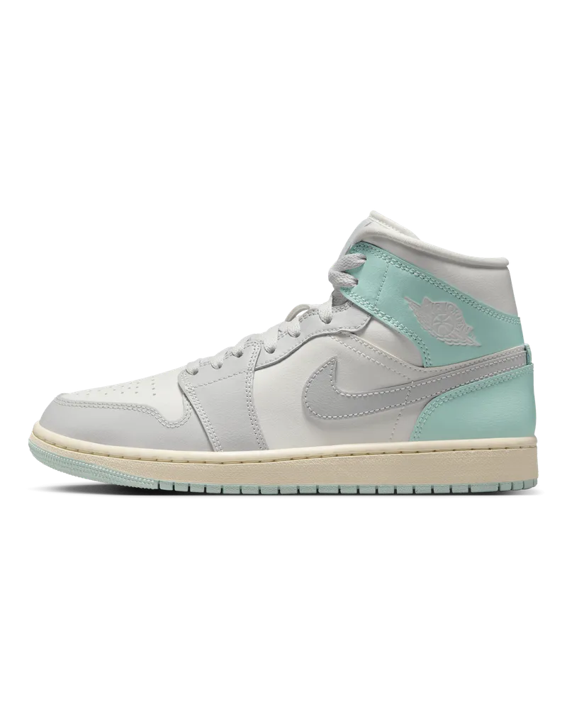 Jordan Air  1 Mid Damenschuh - Weiß Weiß