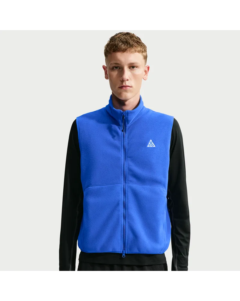 Nike ACG Wolf Tree Weste mit durchgehendem Reißverschluss - Blau Blau